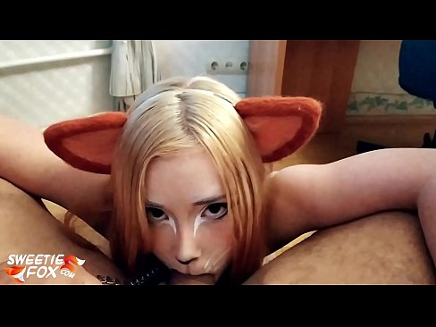 ❤️ Kitsune ağzına sik və cum udmaq ️❌ Porno bizdə ❤